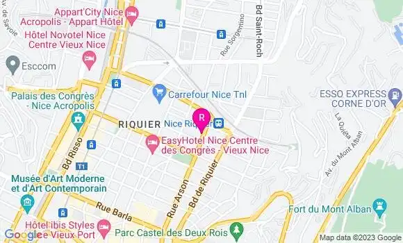 Localisation Restaurant  L