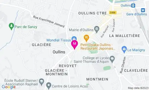 Localisation Restaurant Chinois Chez Cai