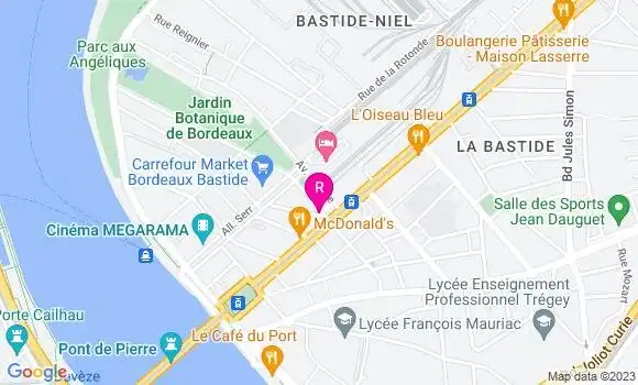 Localisation Restaurant Italien La Mona