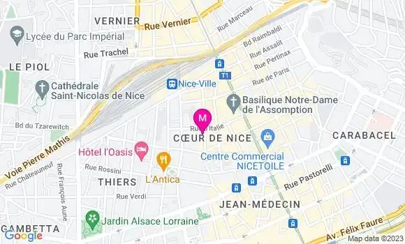 Localisation Restaurant  Le Baobab