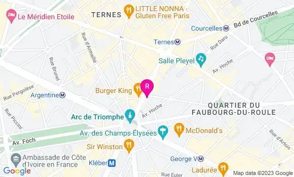 Localisation Restaurant  La Flamme