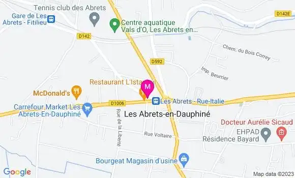 Localisation Restaurant  Le Driver
