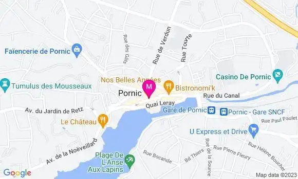 Localisation Restaurant  Nos Belles Années