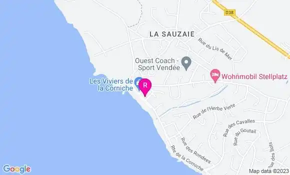 Localisation Restaurant  Le Galet