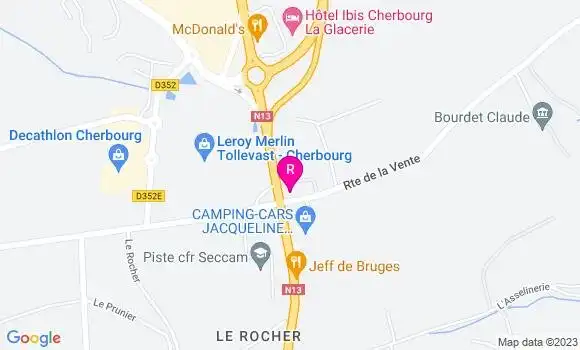 Localisation Restaurant  Le Relais du Bout du Monde