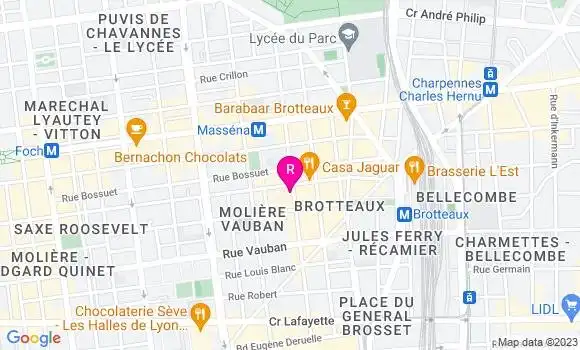 Localisation Restaurant  Chais Romain