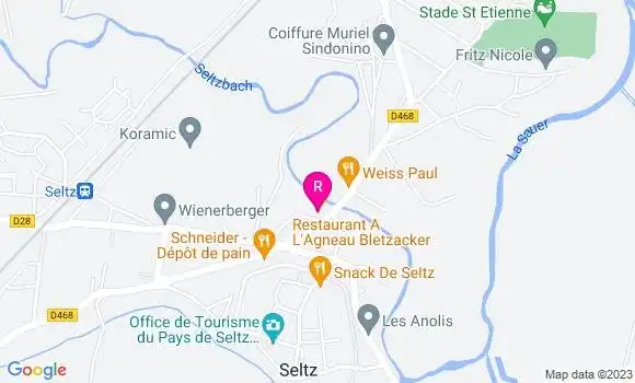 Localisation Restaurant  A l