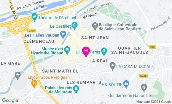Localisation Restaurant  O Grain de Sel