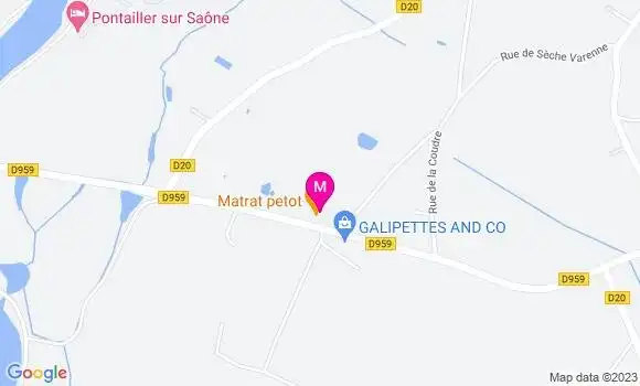 Localisation Restaurant  Matrat Petot