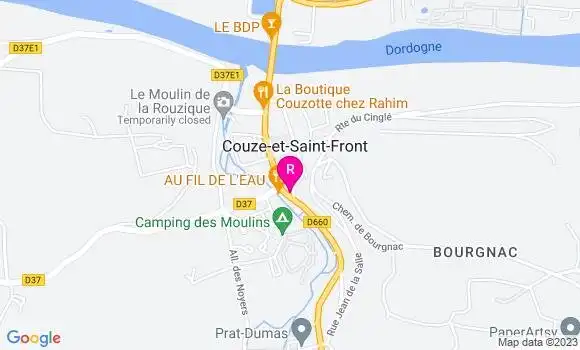 Localisation Crêperie Au Gre des Saisons