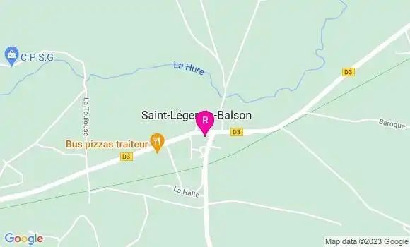 Localisation Restaurant  Le K