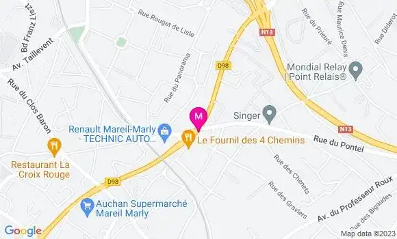 Localisation Restaurant  Le Chiquito