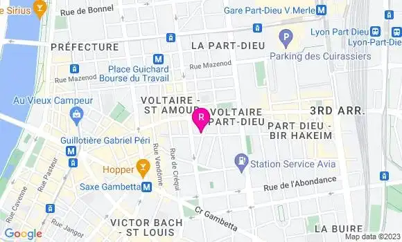 Localisation Restaurant Bar La Mistura
