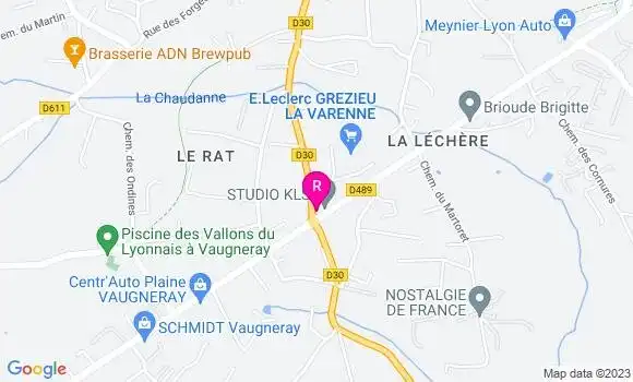 Localisation Restaurant  A la Maison