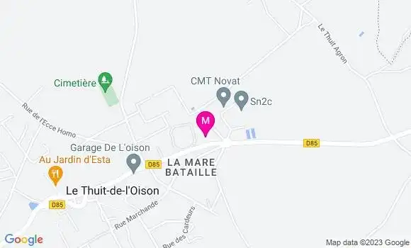 Localisation Restaurant  Au Jardin d