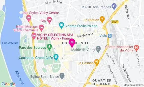 Localisation Restaurant  L