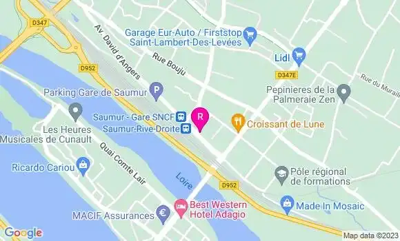 Localisation Restaurant  L