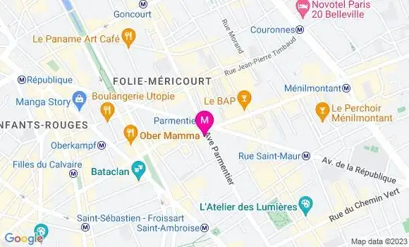 Localisation Restaurant  C