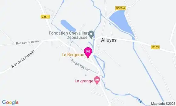 Localisation Restaurant  Le Bergerac