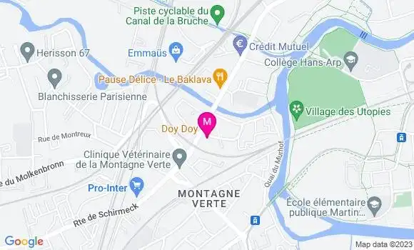 Localisation Restaurant  Doy Doy
