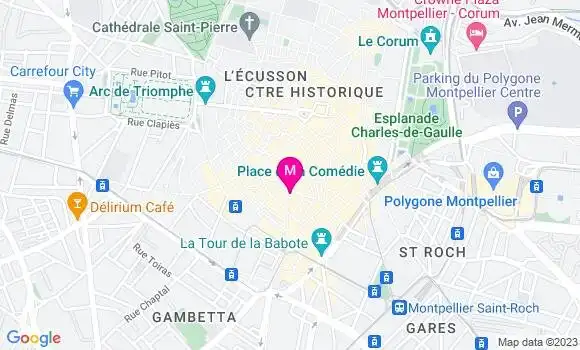 Localisation Restaurant  L
