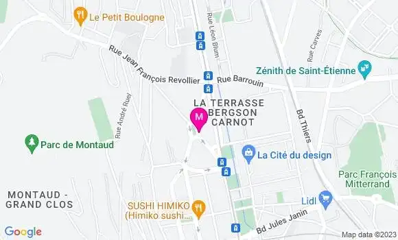 Localisation Restaurant  Les Toqués Genésiens