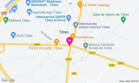 Localisation Restaurant Bar La Civette