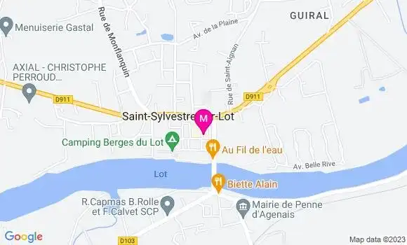 Localisation Restaurant  La Tarterie