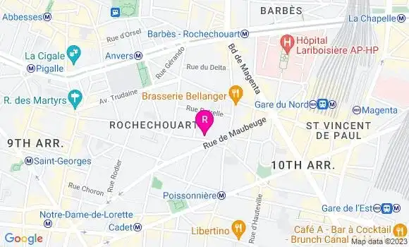 Localisation Restaurant  Délice de Condorcet