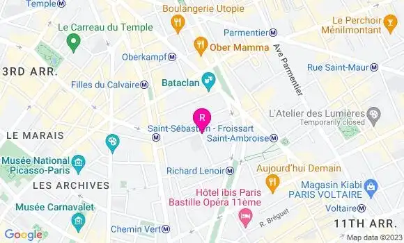 Localisation Pub Rush Bar