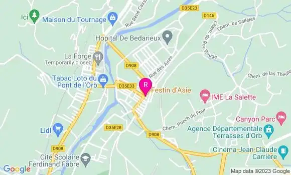 Localisation Restaurant  Festin d
