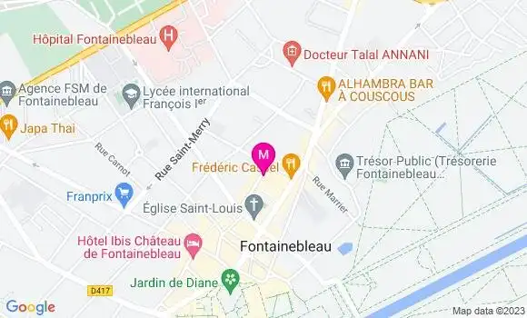 Localisation Restaurant  La Méditerranée