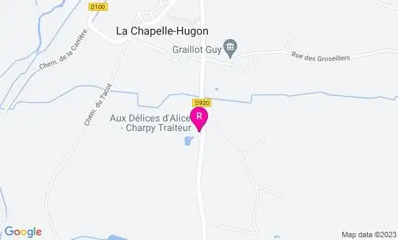 Localisation Restaurant  Aux Délices d
