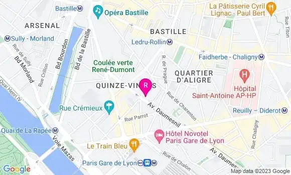 Localisation Restaurant  Gamelle