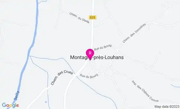 Localisation Pizzeria Le Rustique