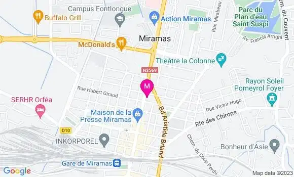 Localisation Restaurant  O 2 20