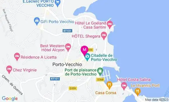 Localisation Restaurant  U Giramondu