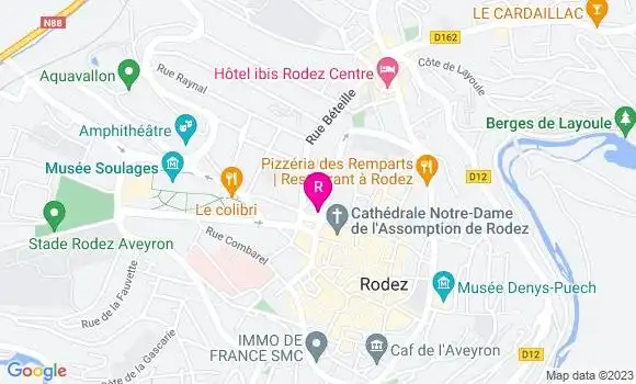 Localisation Restaurant  La Compagnie