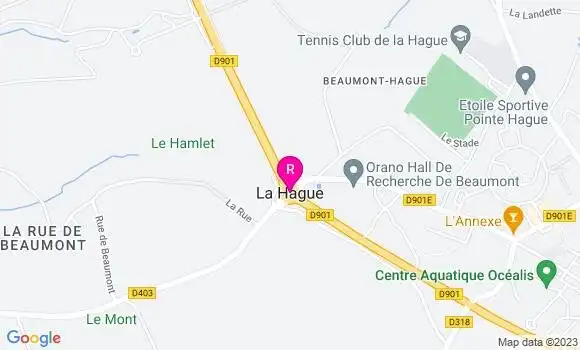 Localisation Restaurant  Le Racine