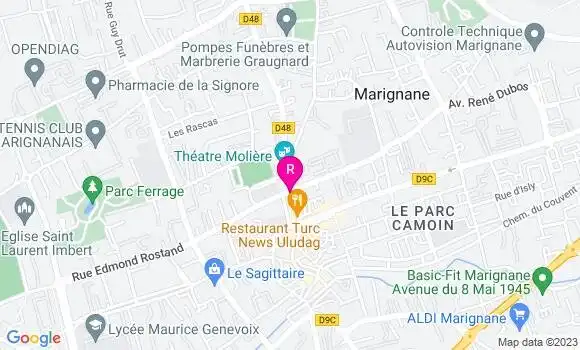 Localisation Restaurant  Ghalifood