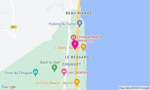 Localisation Restaurant  Le Rituel