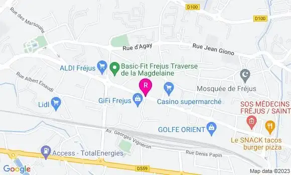 Localisation Restaurant Grill L