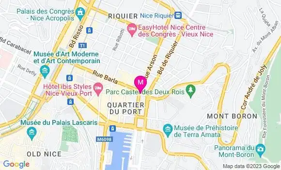 Localisation Restaurant  Asie Riviera