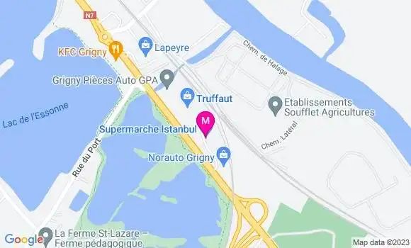 Localisation Restaurant  Millenium