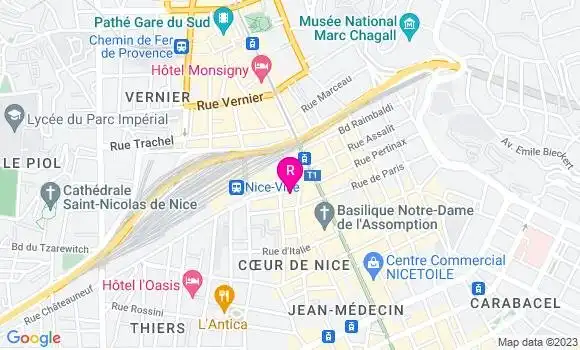 Localisation Restaurant  French Cantine