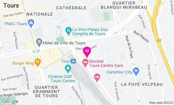 Localisation Restaurant  Le Concer