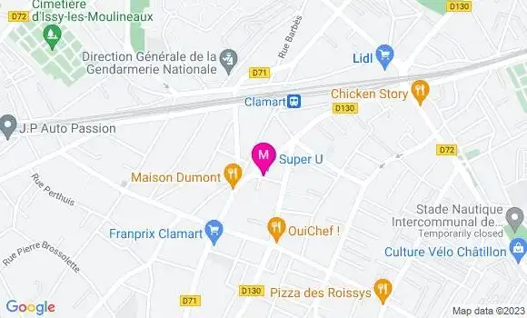 Localisation Restaurant  Le Chapeau