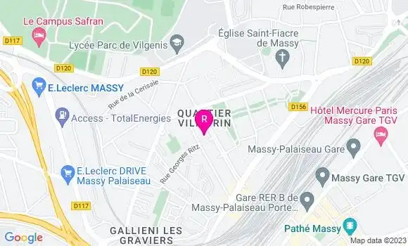 Localisation Restaurant  Le 203