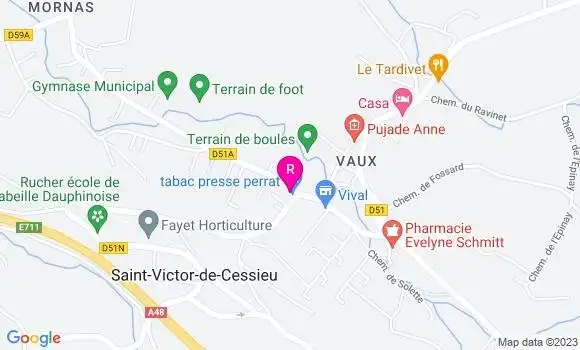 Localisation Brasserie Saint Louis