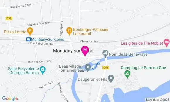 Localisation Restaurant  Pizza Storia